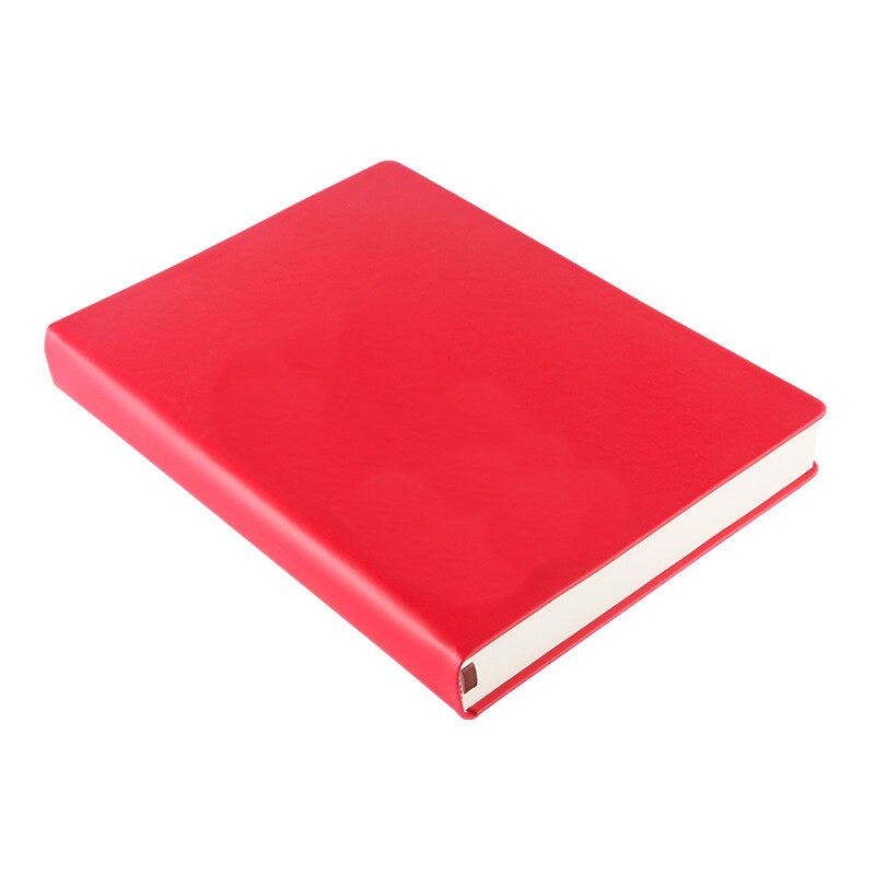 Superdik schetsboek notitieboek 330 vellen blanco pagina's te gebruiken als dagboek, reisdagboek, schetsboek  a4,a5,a6 leren zachte kaft: Rood / A4