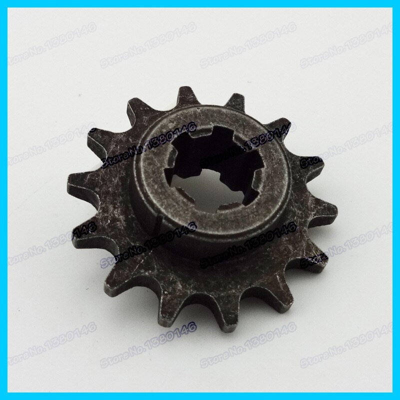 T8F 14T 2 stroke front pinion sprocket 14 tooth teeth of clutch gear box for 47cc 49cc mini crosser moto atv quad dirt bikes