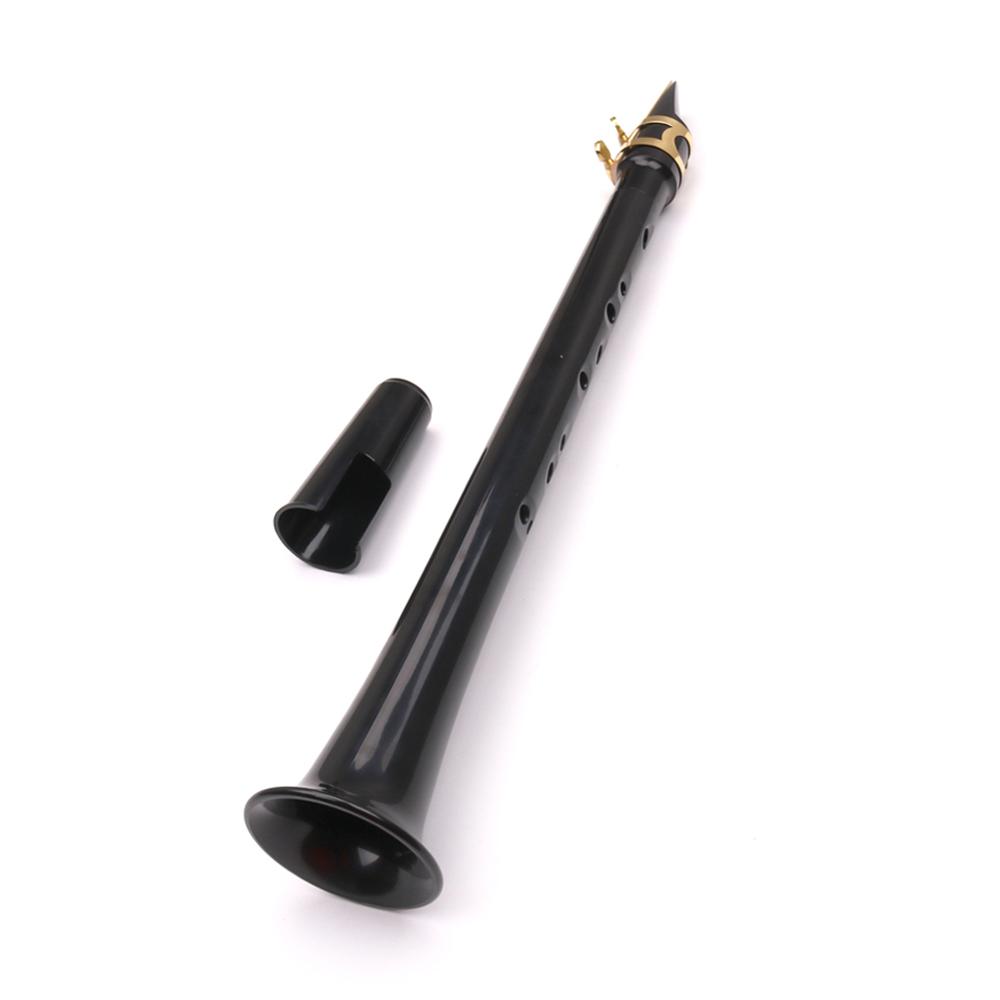 Mini lomme saxofon bærbar sax saxofon, plastik saxofon fløjlstaske til begyndere 40 fp 28