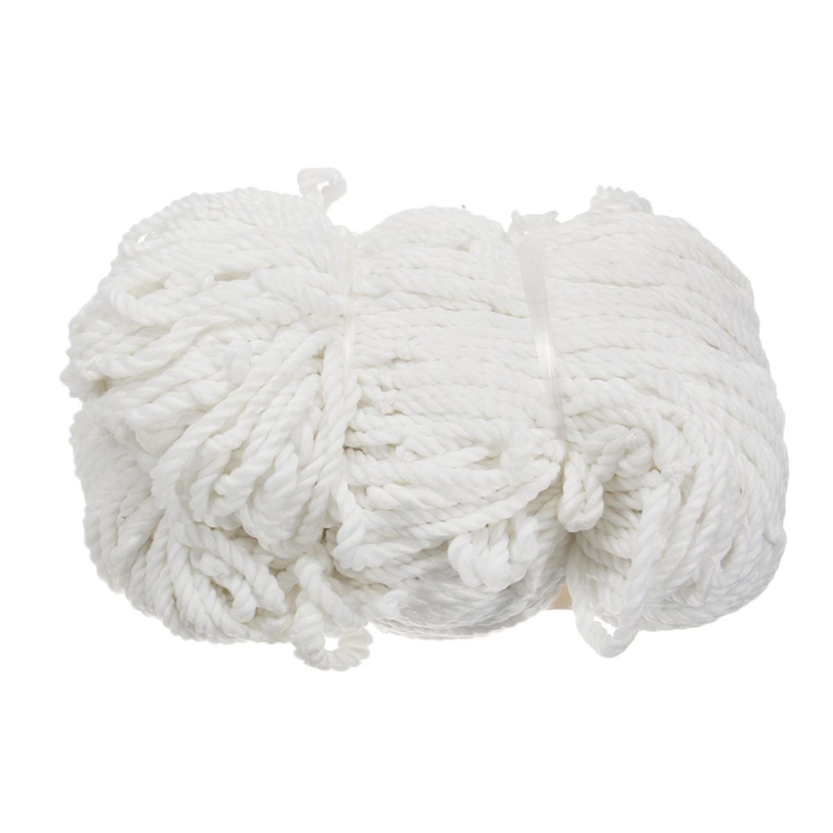 Soccer Ball Goal Net Football Nets Polypropylene Mesh for Gates Training Post Nets Full Size Nets only: 7.3x2.4x0x2.4m