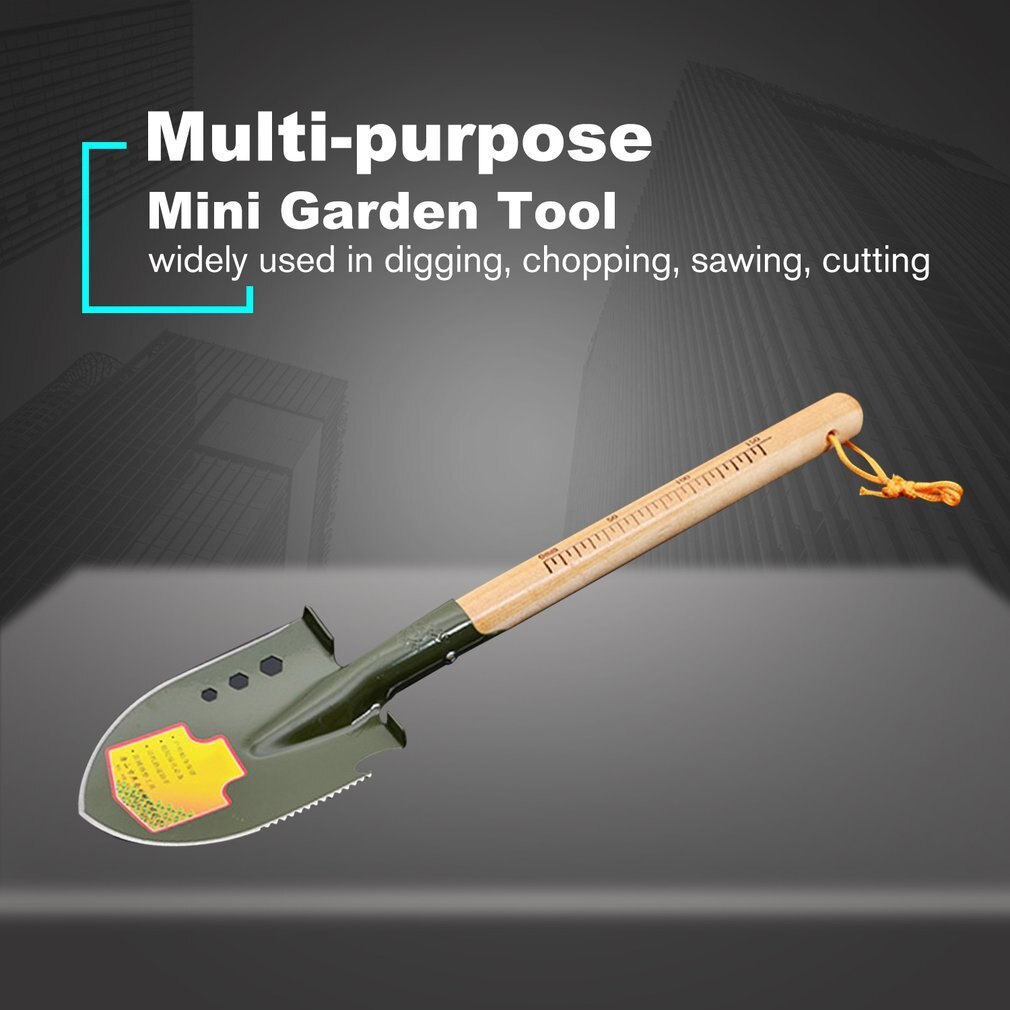Mini Garden Hand Tool Plant Gardening Shovel Spade Metal Garden Hand Shovel Flower Soil Planting Kids Spade Tool