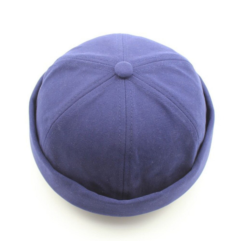 summer simple retro cuffed beach hats for men and women couples innocent sailor caps street wild beach hat 40J5