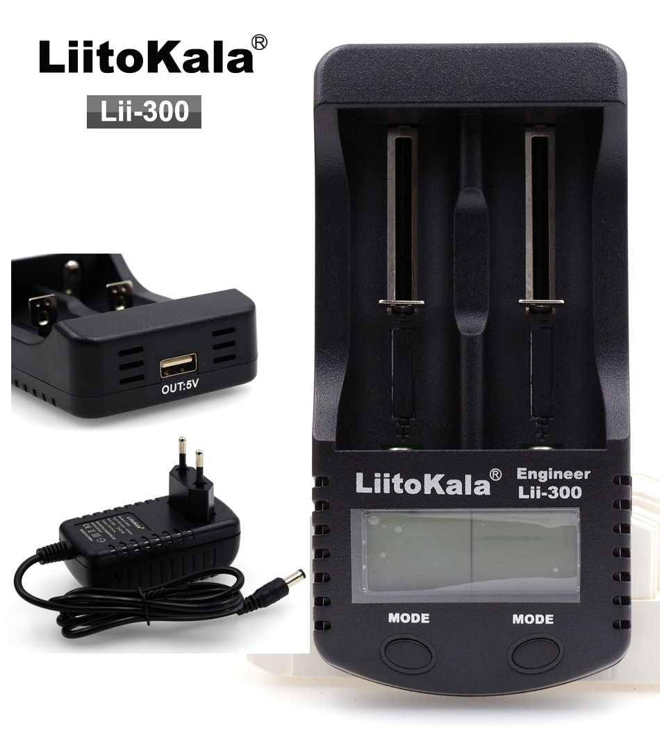 Liitokala lii-500 400 300 Lii-PD4 S1 LCD 3.7V 18650 26650 18500 18350 16340 17500 21700 20700 1.2V AA AAA Ni-MH Battery Charger