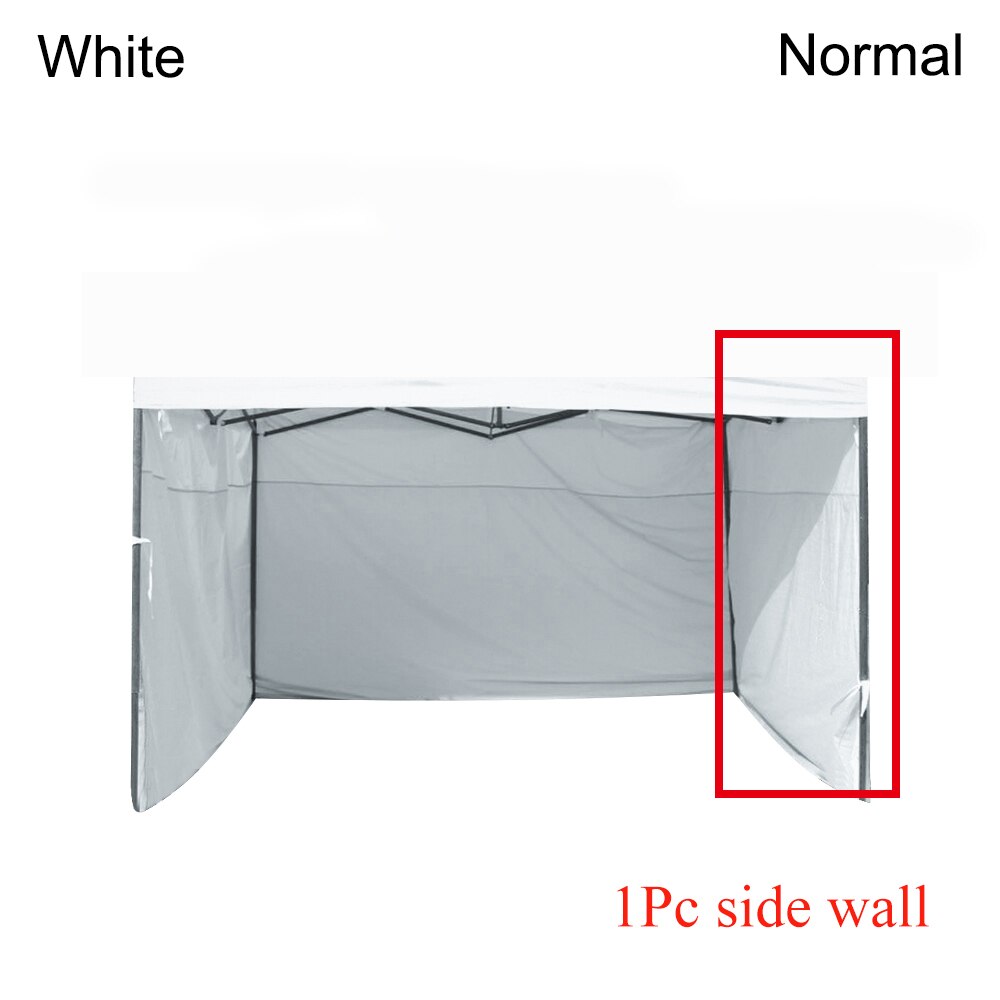 Tente imperméable portative extérieure d'ombre de jardin de mur latéral de remplacement de tente imperméable de tissu d'oxford abri sans dessus d'auvent: 6x6x2m-1