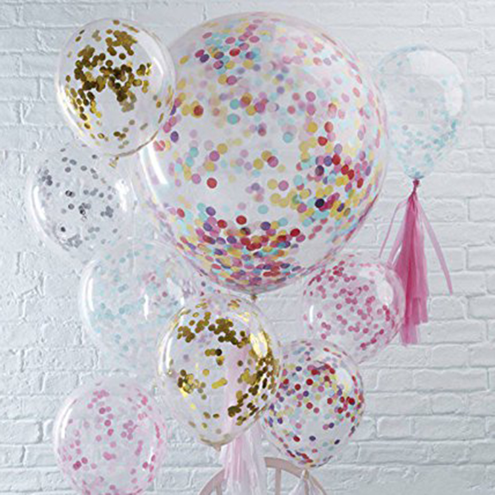 30 gram Paper Confetti Biodegradable Wedding Birthday Baby Shower Party Big Round Confetti Multicolor White Blue Pink Sprinkles