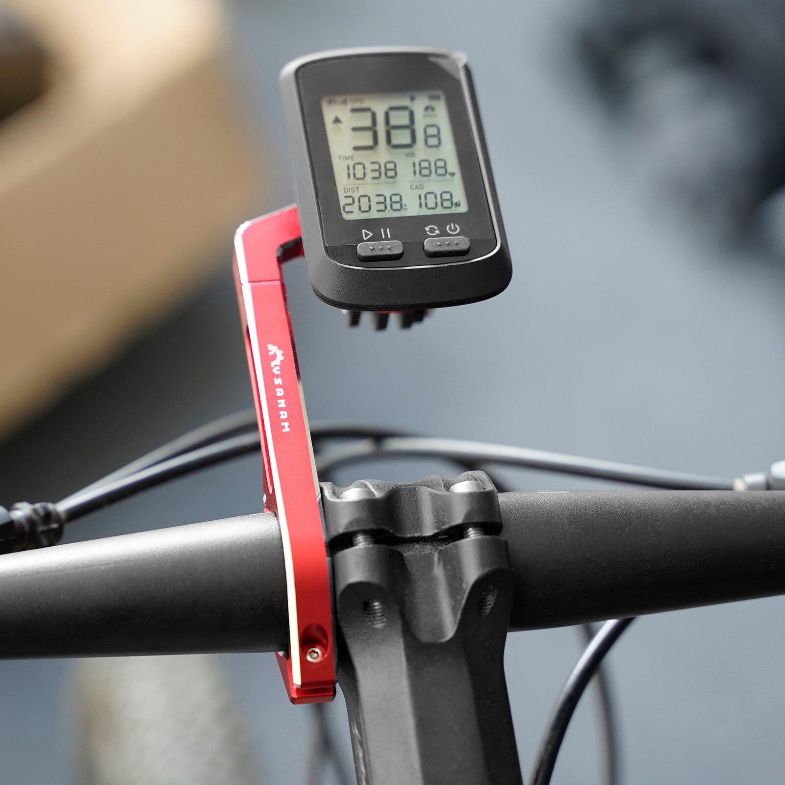 Fiets Computer Camera Mount Houder Fiets Sport Camera Front Mount Fietsstuur Mount Handle Bar Voor Garmin Bryton Cateye