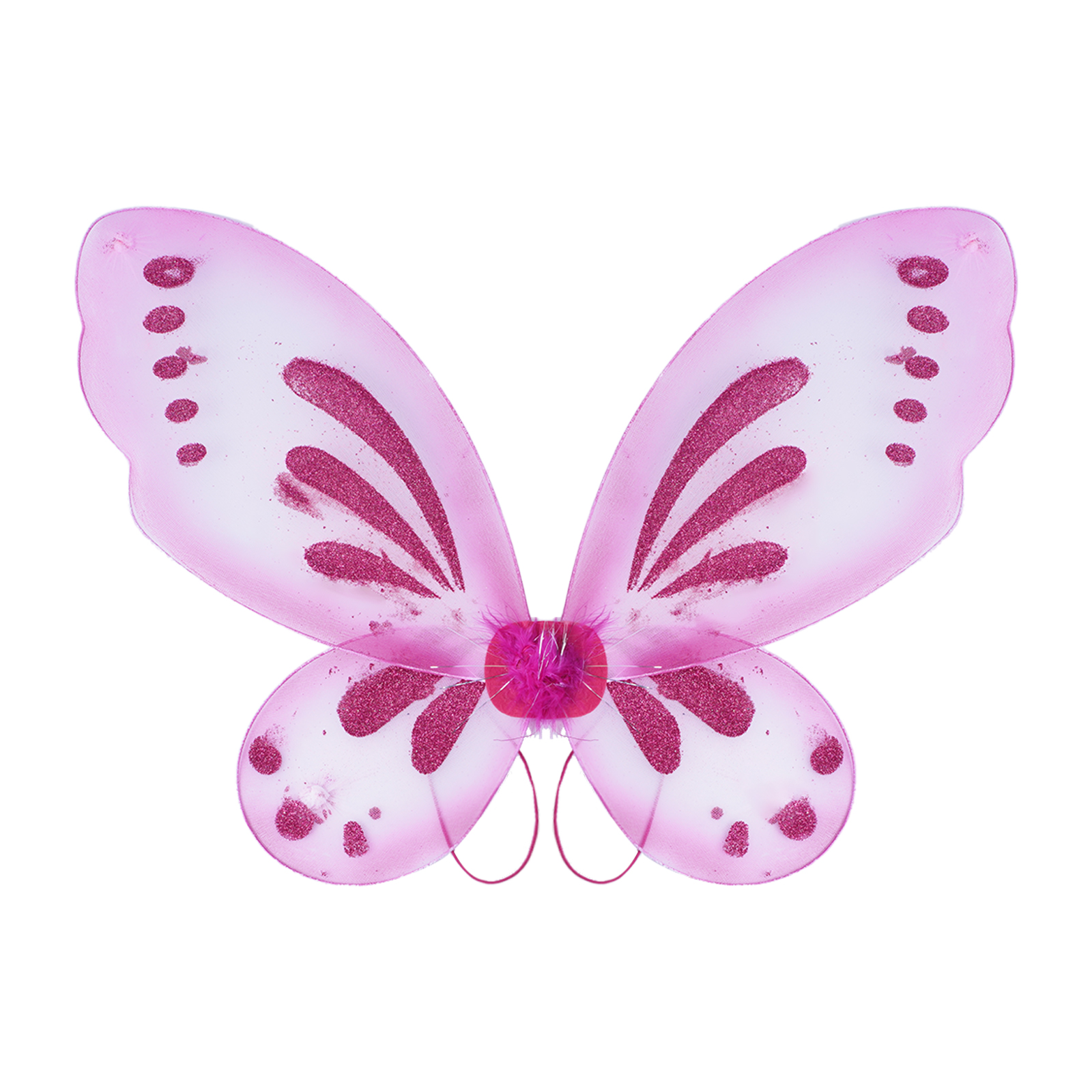 Kids Girls Photography Props Butterfly Style Wings Halloween Cosplay Costume Accessory Carnival Party Performance Angel Wings: Hot Pink
