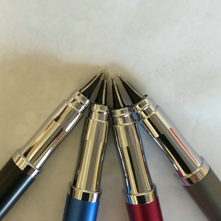 Hero 3266 Luxury 0.5mm Iridium Nib Steel Fountain Pen 360 Degree Inking Pens