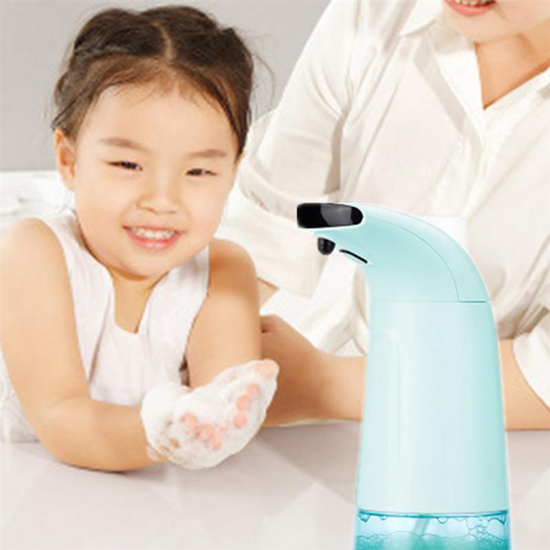 Automatisk såpedispenser berøringsfri sensor infrarød skum såpedispenser induksjon håndsåpe flaske skummende dispenser bad