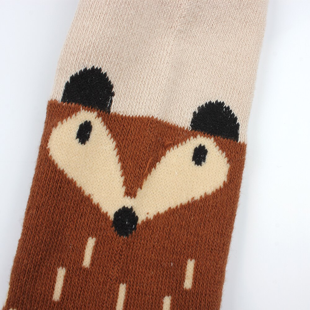 Baby Strümpfe Ebene Fuchs Baby Mädchen Lagerbier freundlicher Gestrickte Hohe Strümpfe Strumpfhosen Mädchen Herbst Strümpfe Art Strumpfhosen strumpfhosen