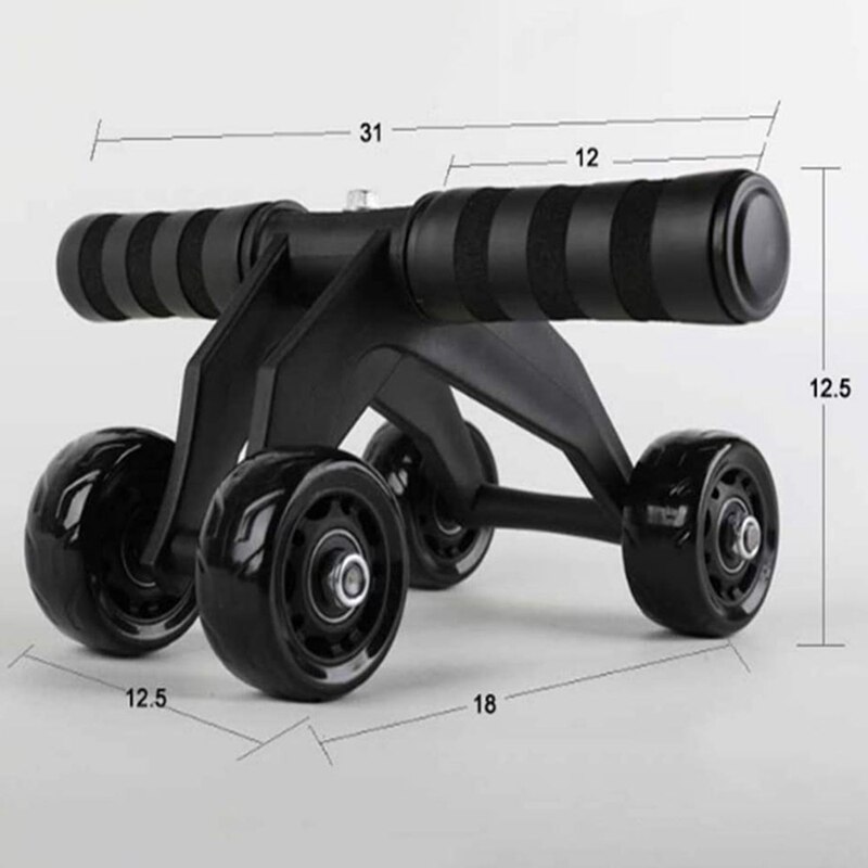 Multifunktionel Avanceret Frø Type Firehjuls Mavehjul Familie Fitness Udstyr Bærende Abinal Fitness Hjul