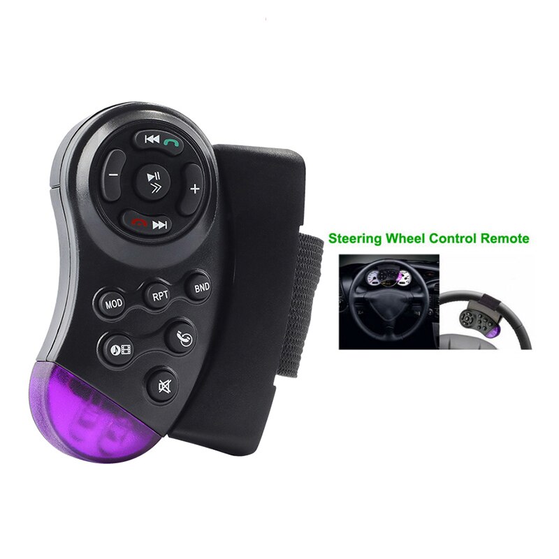 Steering Wheel Remote-Control Portable Remote Control Automobile Smart Car Player Unit DVD for universal radio