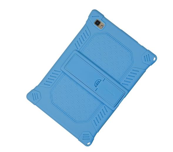 Case Cover Voor Teclast P20HD 10.1 Inch Tablet Pc Stand Bescherming Siliconen Case: Dark Blue