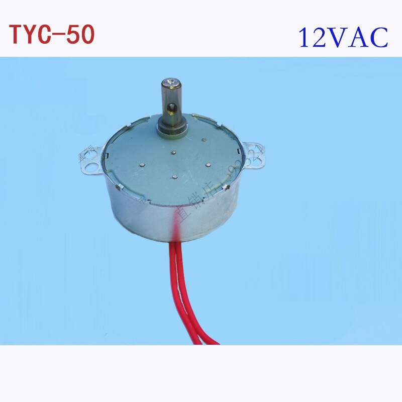 Motore sincrono a magneti permanenti AC 12V 5rpm CW/CCW per fornello a induzione con motore a ventola