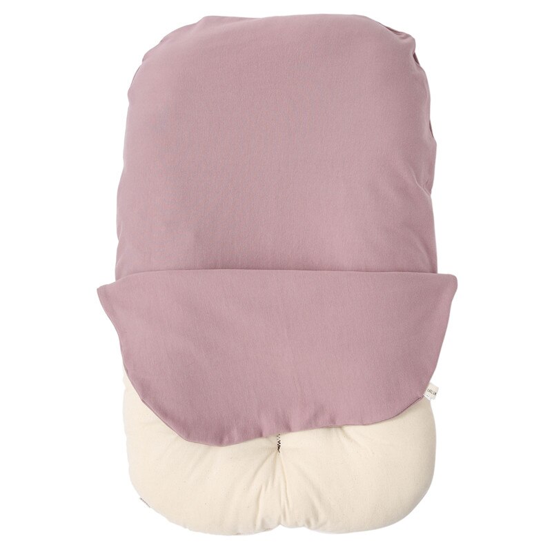 Babynest säng bärbar spjälsäng nyfödda liggstol barnsängar barnkammare sömnbo spädbarnsvagga baby vagga barnsäng bärsäng: Lila