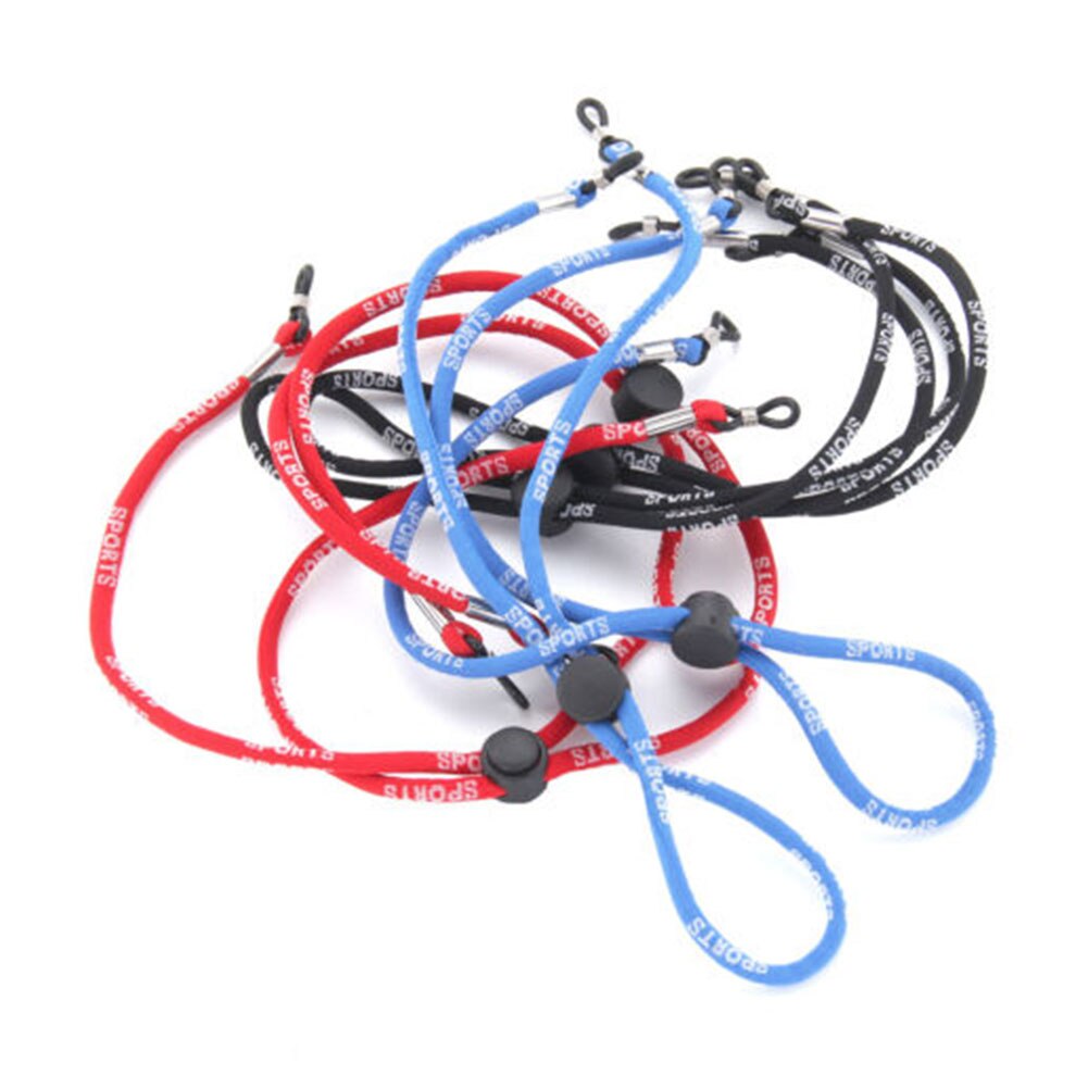 Neopreen Sport Lanyard Zonnebril Nek Bril Drijvende Hoofd Band Anti-Slip Touw