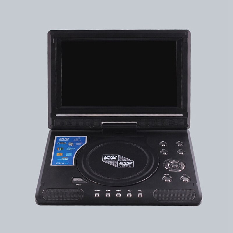 DVD móvil portátil de 9,8 pulgadas con Mini reproductor de TV HD
