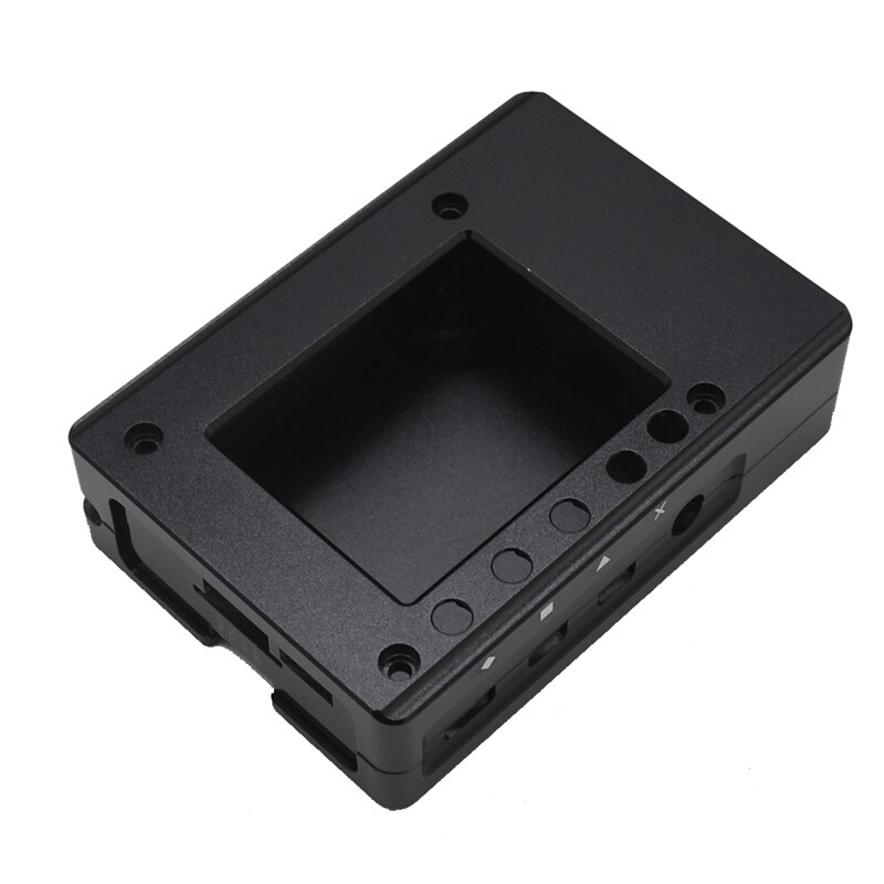 Aluminum Alloy CNC Case Kit 2.4 Inch Contact TFT Sn with Fan for Raspberry Pi 4B Contact Sn Metal Portable Box Kit