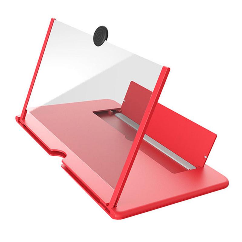 3D praktisch Bildschirm Lupe 12 "HD Video Verstärker Für Smartphone Ständer
