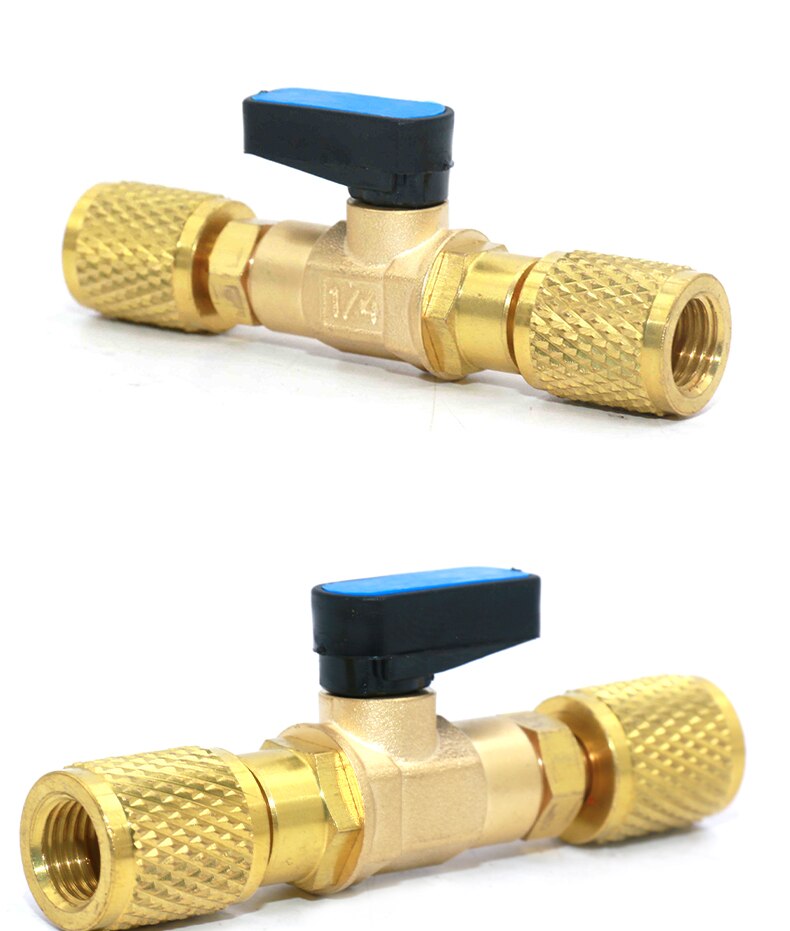 Damskie z kulką zawór wakuometr zawór ciśnieniowy ehicle klimatyzacja złącze