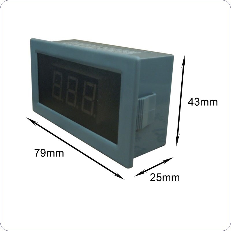 0200K Ohms Meters DC 5V LED Red Display Resistanc... Grandado