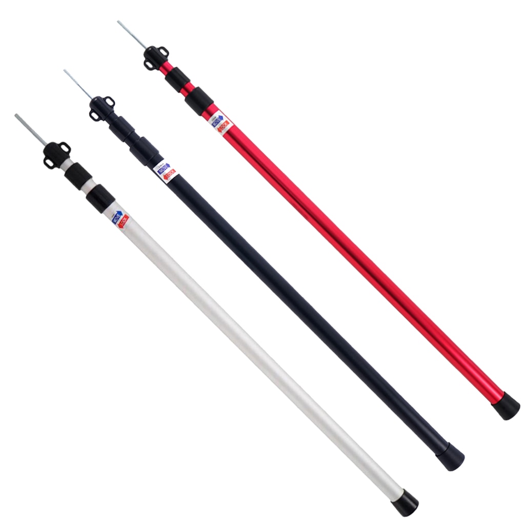 Aluminum Alloy 3 Section Tent Rod Pole Replacement Hiking Camping 230cm