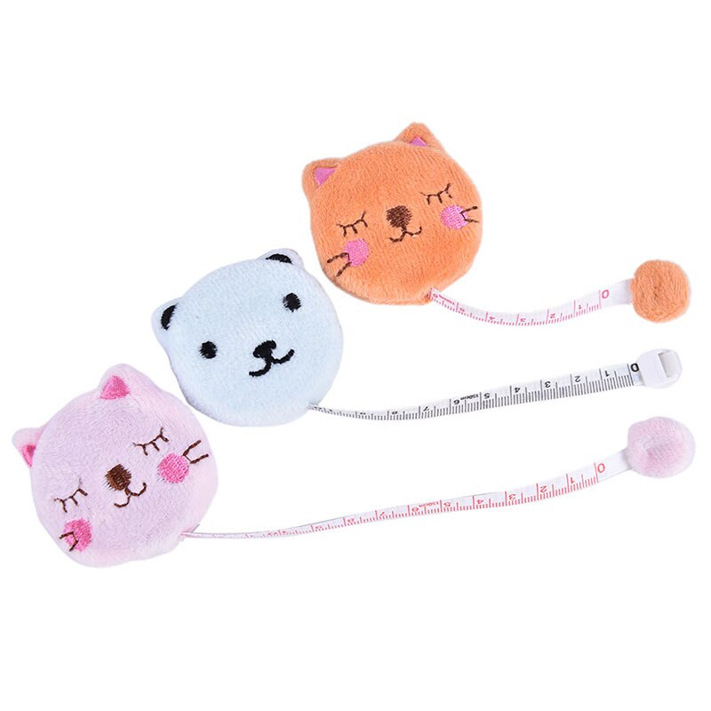 Fabrication de tissu, dessin animé, animaux en peluche, forme 150cm 60 , outil de couture, mesure, règle, ruban rétractable