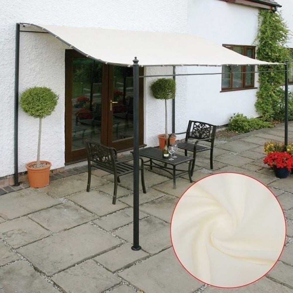 300D Canvas Waterproof Tent Roof Garden Replacement Canopy Top Cover Outdoor Awning Coating Pergola Waterproof Beach Tents