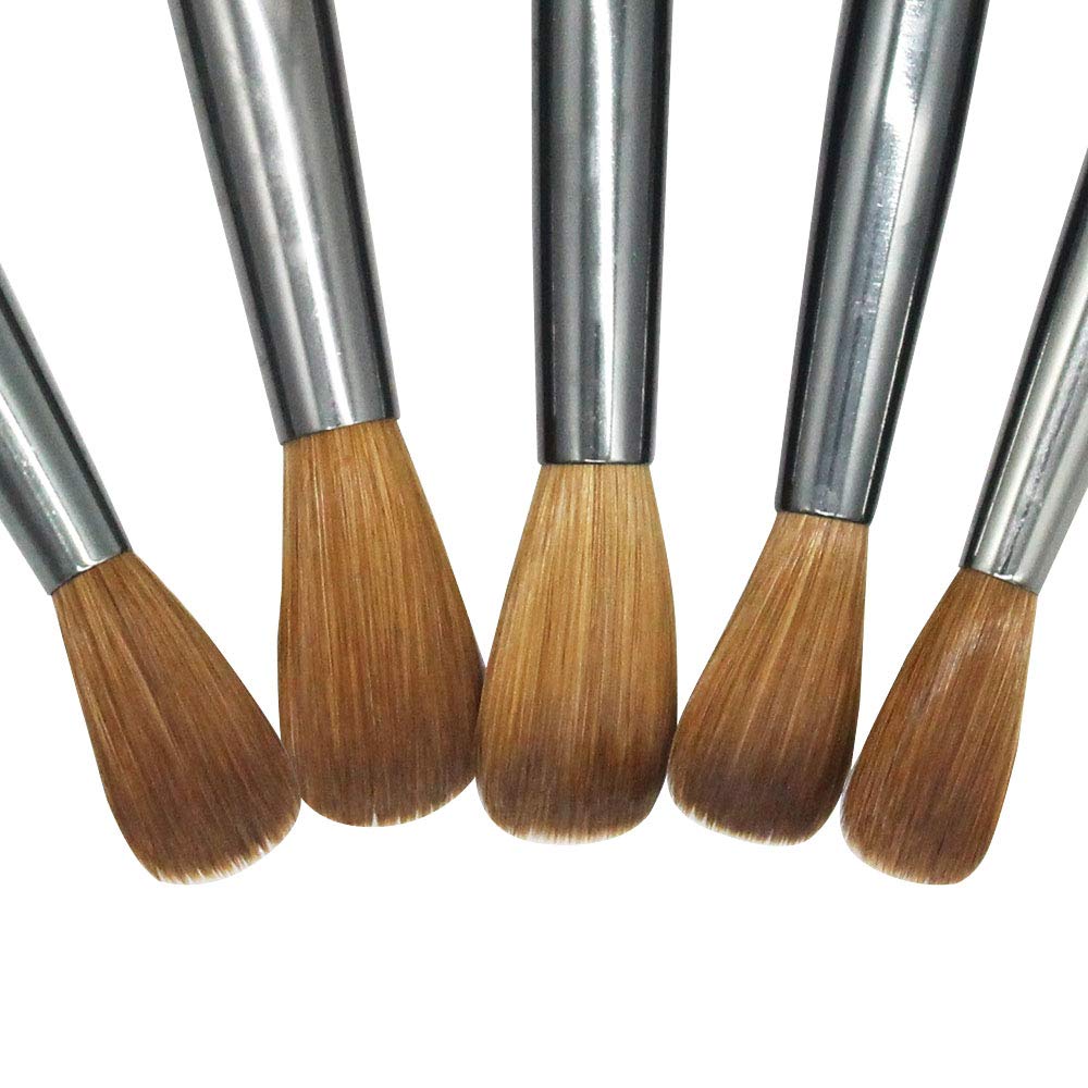 Eval Nail Brush Kolinsky Sable Nail Paint Brush UV Gel Acrylic Nail Art Brush Set Nail Beauty Tools