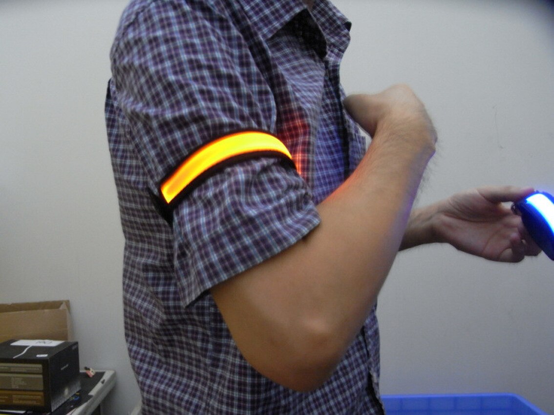 1Pcs Running Light Sport Led Polsbandjes Verstelba... Grandado
