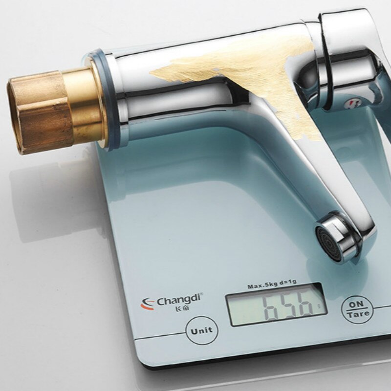 Bathroom Basin Faucets Mixer Sink Tap Single Handle Hole Chrome Faucet Basin Taps Deck Vintage Wash Cold Mixer Tap E11799