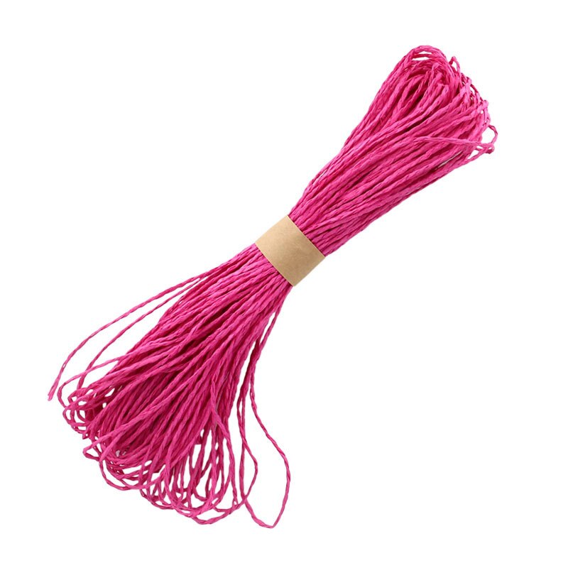 30m Double-strand Color Paper Rope 2mm Diameter DIY Hand-knitted Kindergarten Art Material Toys: 6