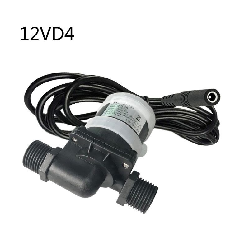 JT-750D Micro Submersible Water Booster Pump DC 12V/24V D4/D5 Solar Water Heater: 12VD4