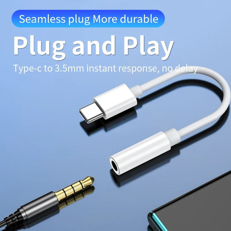 Lightning To 3.5mm Jack Headphone Aux Cable For Apple iPhone 14 Pro Max 13 12 11 XS X 15 Pro USB Type C Connector Audio Adapter
