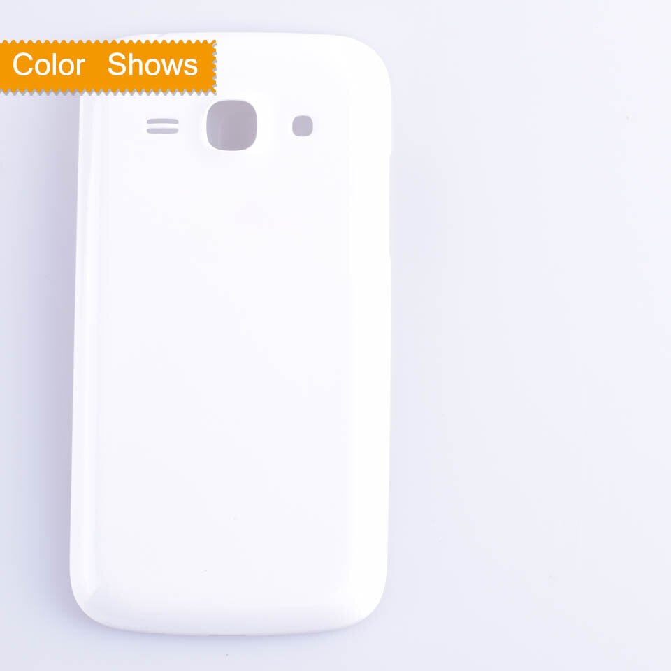 Batterij achterklep voor samsung galaxy ace 3 s7270 7270 s7272 7272 s7275 s7275r vervanging van de batterijbehuizing aan de achterkant: Wit zonder geschenk