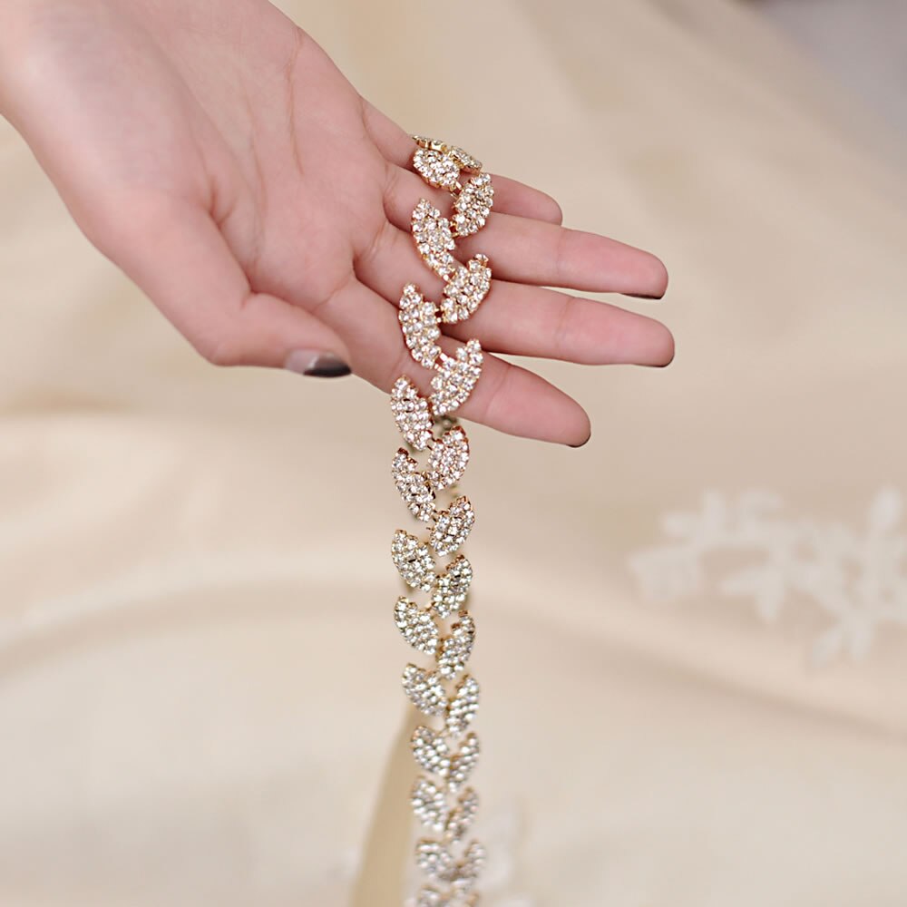 Birdal Sash Wedding Belt for bride Bridal sash Gold belt dress Accessories Bride Waistband Wedding Sashes Bridal Belts