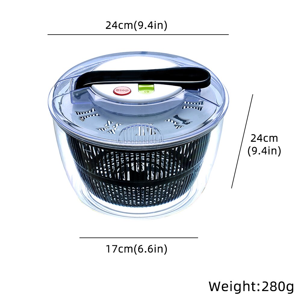 Multifunctionele handmatige saladewasser, centrifuge, afdruiprek, sla, groenten, kruiden, groente, voedsel drogen, huishoudelijk afdruiprek, fruitdroger
