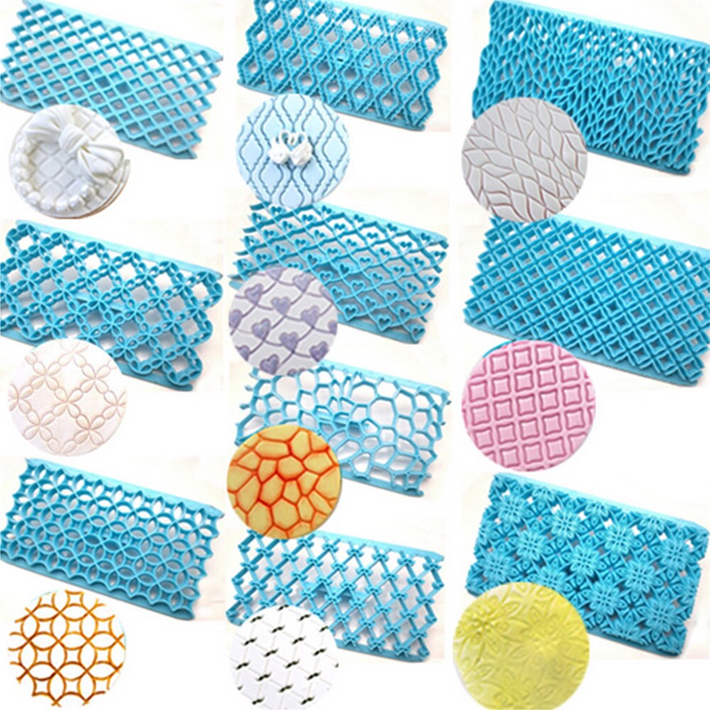 Cute Fondant Cake Pastry Art Embossing Biscuit Cutter Mould Cake Decorating Supplies Fondant Decoration Tools Baking Tools