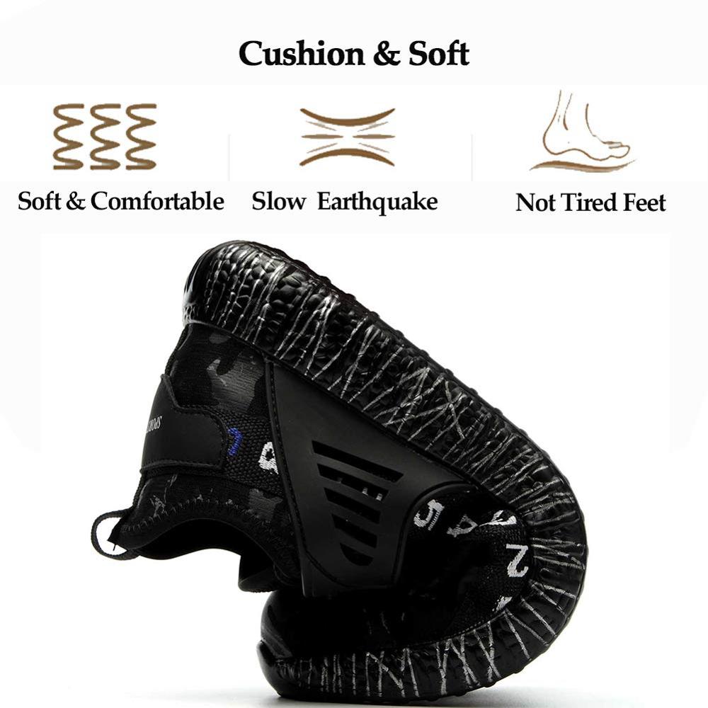 Bottes décontractées sécurité-travail-chaussures directe hommes femmes travail chaussures de sécurité résistant à la perforation travail Construction chaussures indestructibles