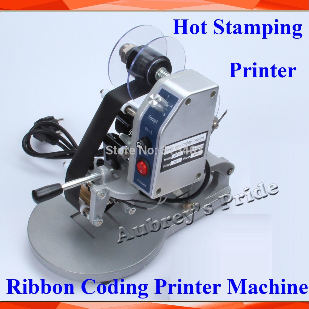 Stempel Codering Printer Machine Zwart Lint Code Datum 0-9 51 Charactors Geen.