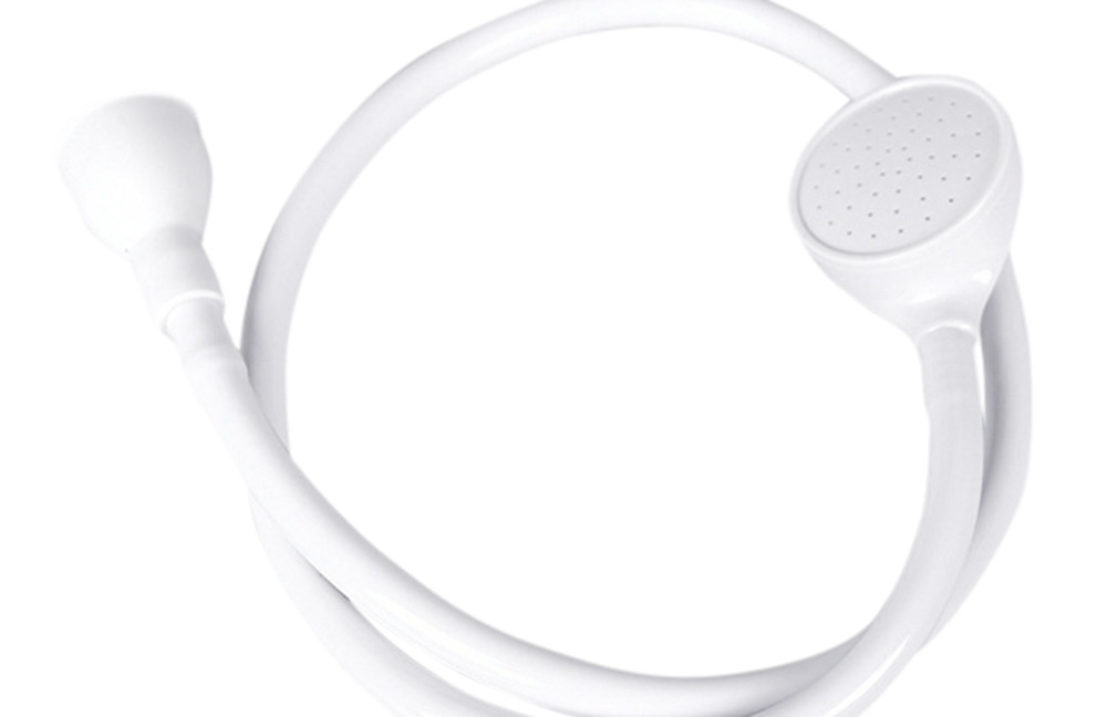 Qualified Single Wide Tap Bath Sink Shower Head Spray Hose Push On Mixer Hairdresser Pet OC24