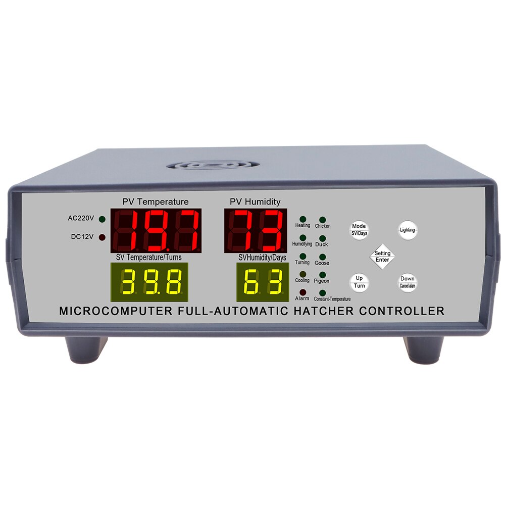 XM-18K-2 Intelligent Humiture Incubator Controller Automatic Egg Incubator five kinds of incubation modes Hatcher Controll 30%of: Default Title