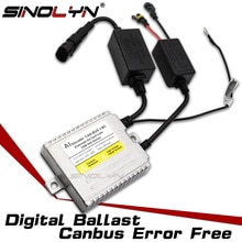 Sinolyn-Unidad de ignición de xenón, bloque Canbus sin errores para lámparas HID, Reactor de balasto de CA H7 H1 9005 9006, accesorios para coche, 35W, 9-16V
