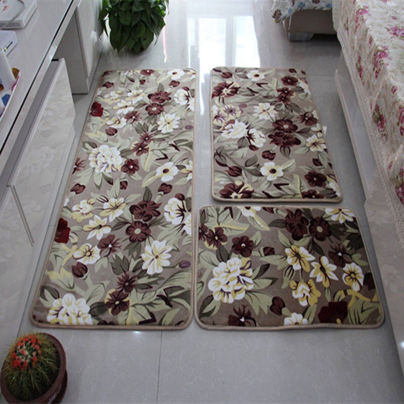 Welcome Voordeurmat Met Pauw Motief 90 X 90 Cm - Absorberende Antislipmat Binnen & Buiten