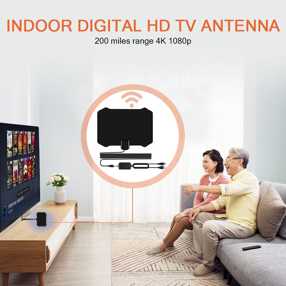 HJ0003 1080P 4K HDTV Digital Antenne 200 Meilen dr... – Grandado