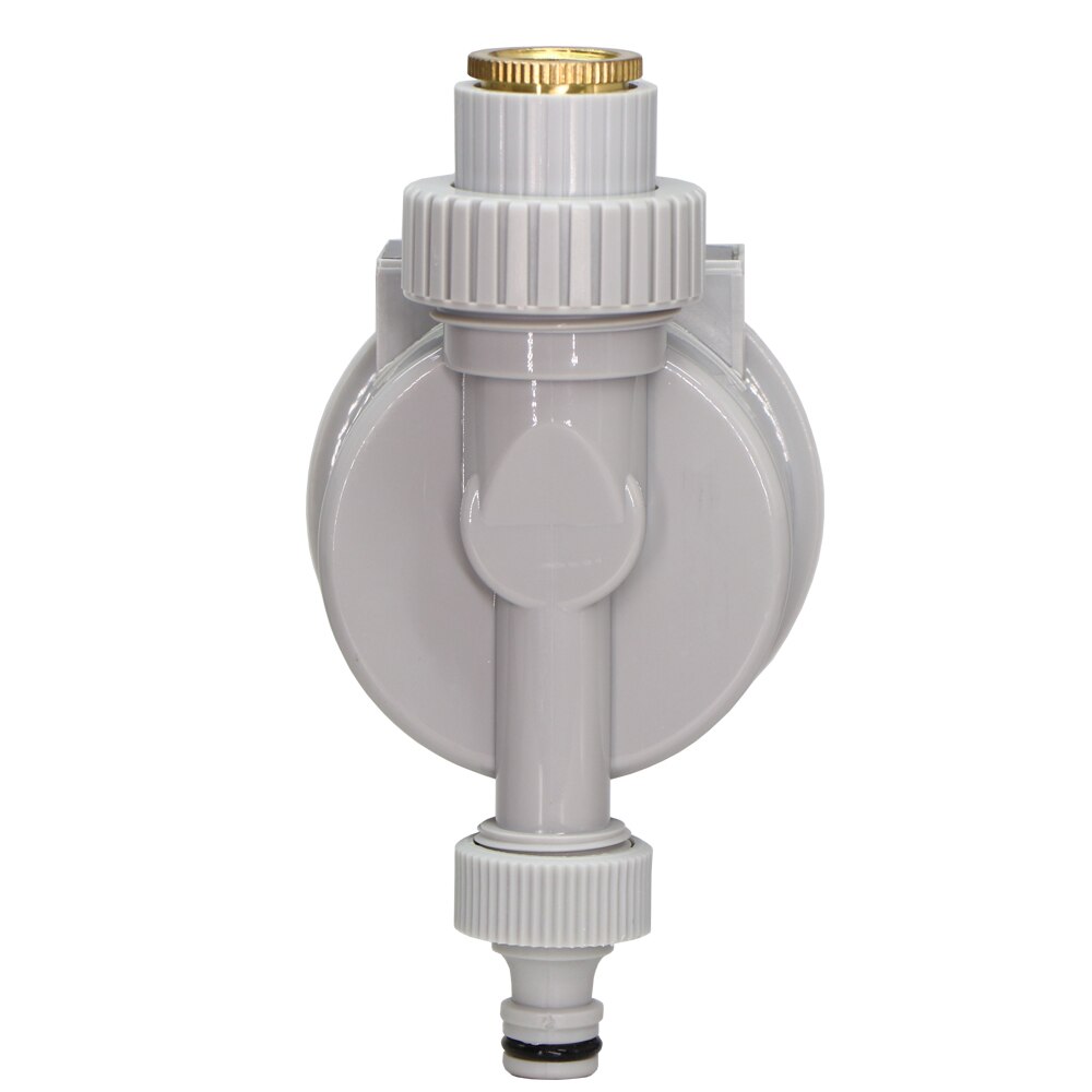 Solar Power Water Timer Gray Irrigation Electronic Valve Controllers Waterproof Power-saving Timer Garden Watering System
