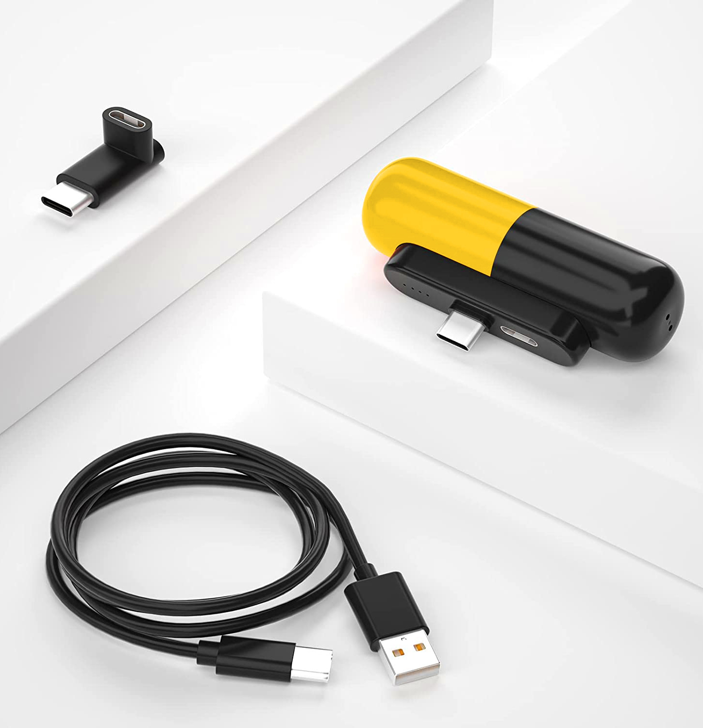 3300 mah typ-c laddare för oculus quest 2 batteripaket vr headset powerbank snabbladdning för meta oculus quest 2 tillbehör