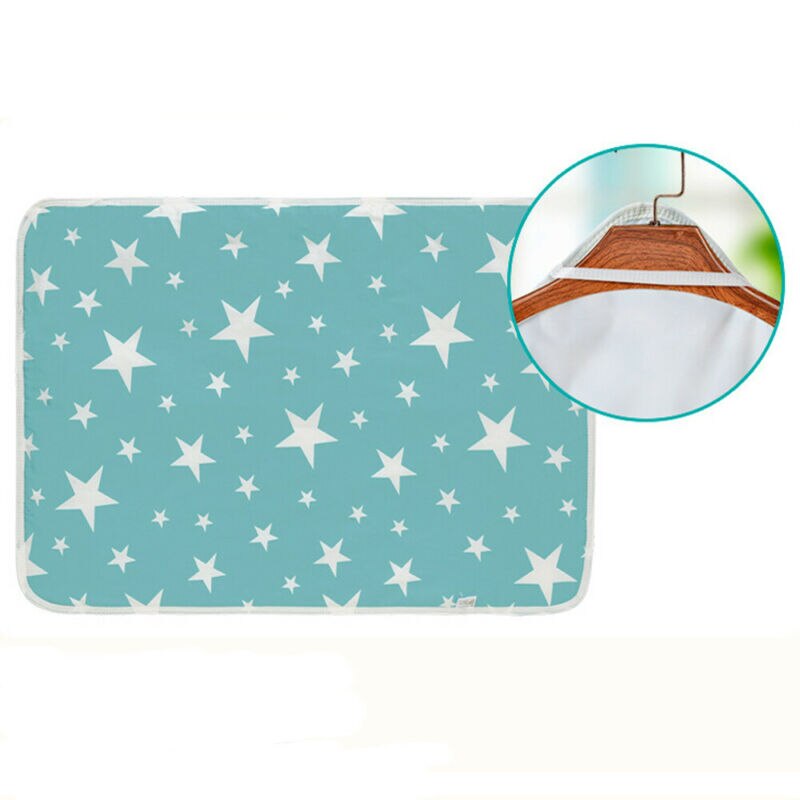 Casa 50x70cm tapete reutilizável bebê infantil à prova dinfant água esteira cama fralda capa mudança urina almofada