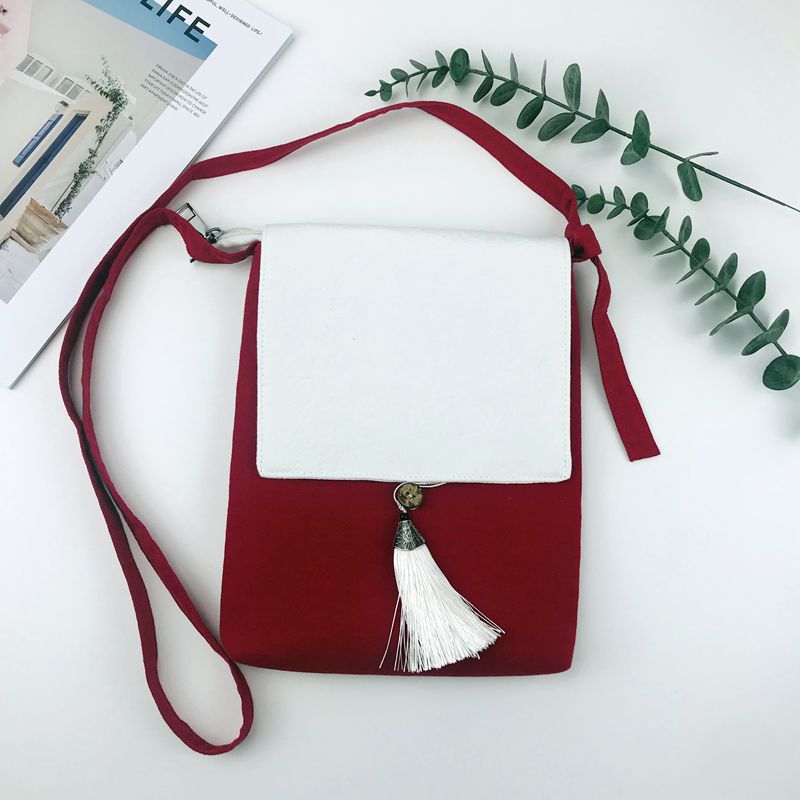 Nappe di lino borse da donna piccole portamonete Organizer portafogli borse per telefoni femminili sacchetti per soldi Carteiras Femininas per ragazze