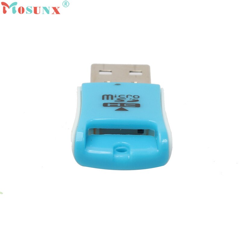 Mosunx Advanced U disk Brand and High Speed Mini USB 2.0 Micro SD TF T-Flash Memory Card Reader Adapter